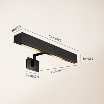 Gebürstete Radiance-Bilderleuchte, 24 Zoll breit