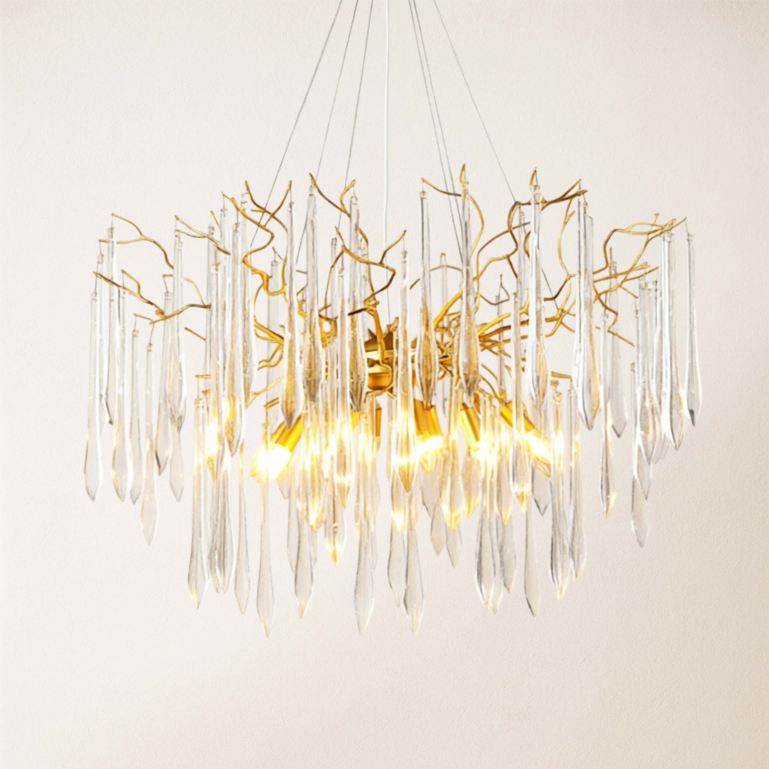 Aurevia Funnel Glass Chandelier