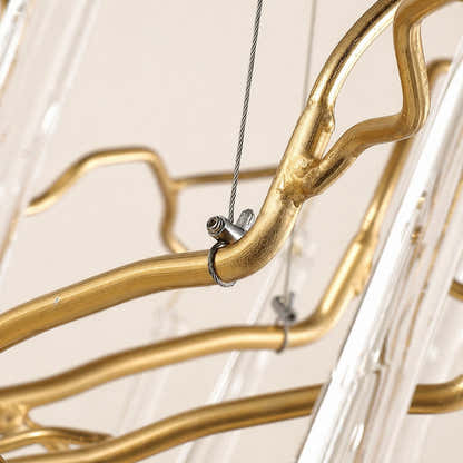 Aurevia Funnel Glass Chandelier