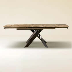 Labarthe Extended Rectangular Sintered Stone Dining Table 63