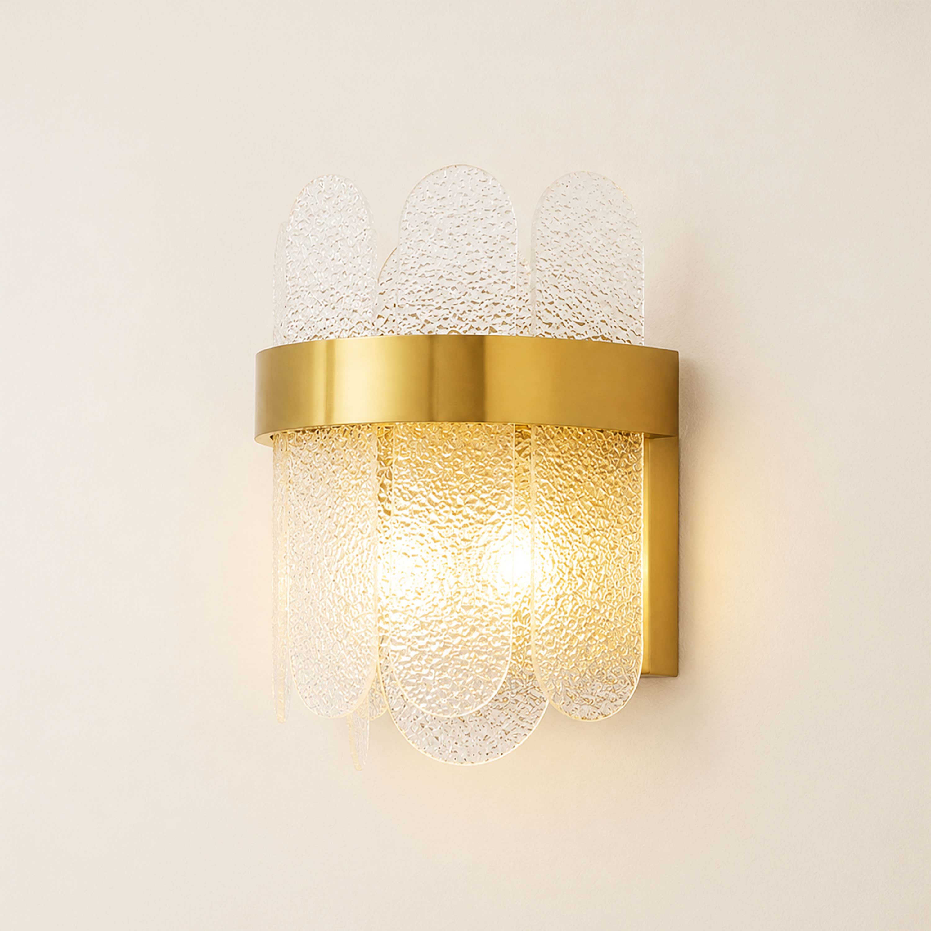 Cyra Glass Wall Sconce