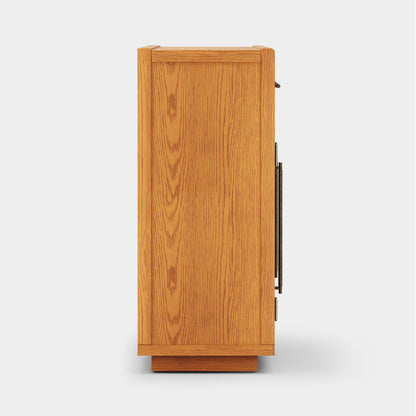 Alvar gewölbtes 96" Sideboard aus Eiche mit Schubladen (3er-Set)