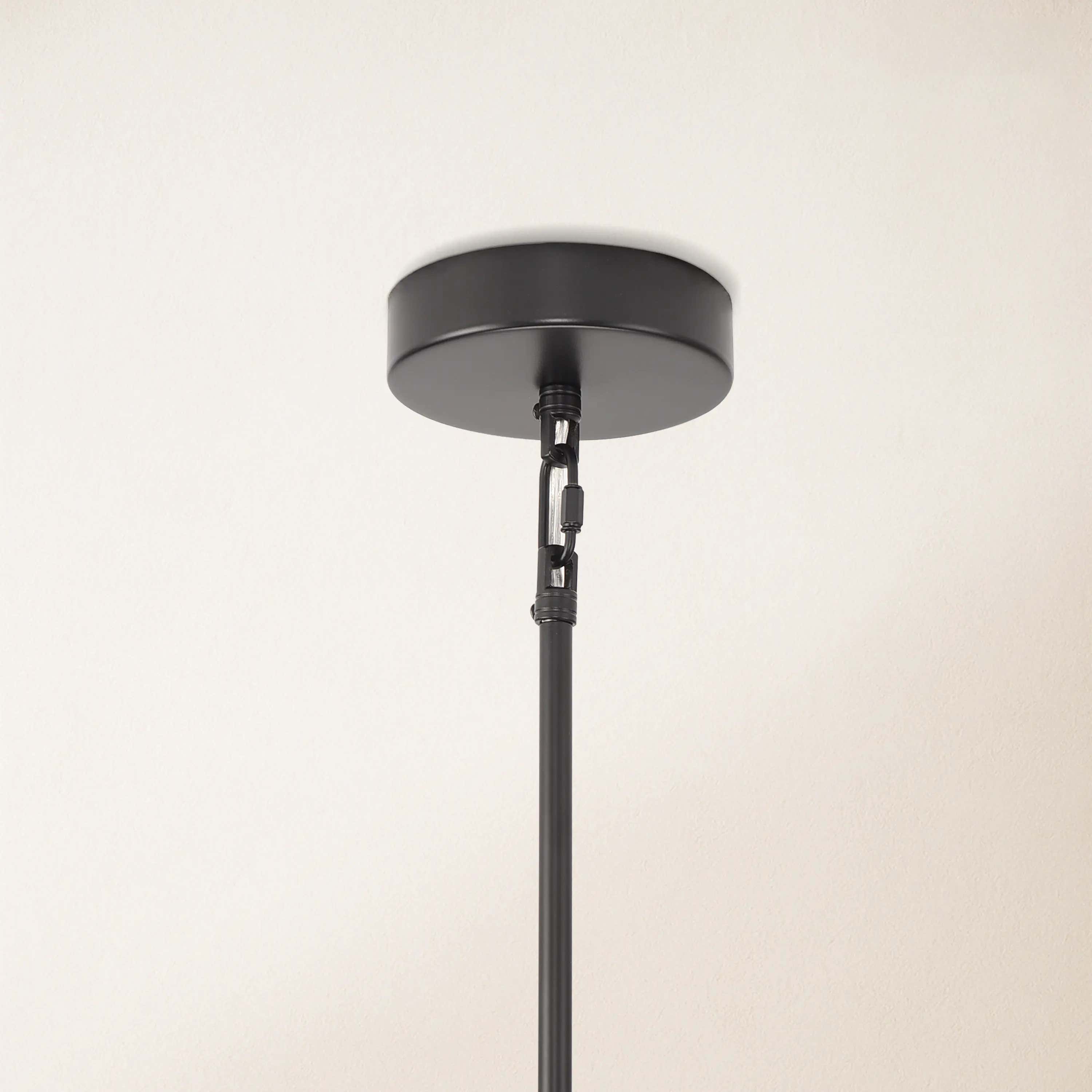 Arlo Alabaster Pendant Lights 4"D#Finish_Black