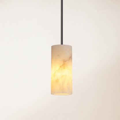 Arlo Alabaster Pendant Lights 4"D#Finish_Black