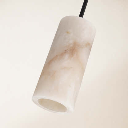 Arlo Alabaster Pendant Lights 4"D#Finish_Black