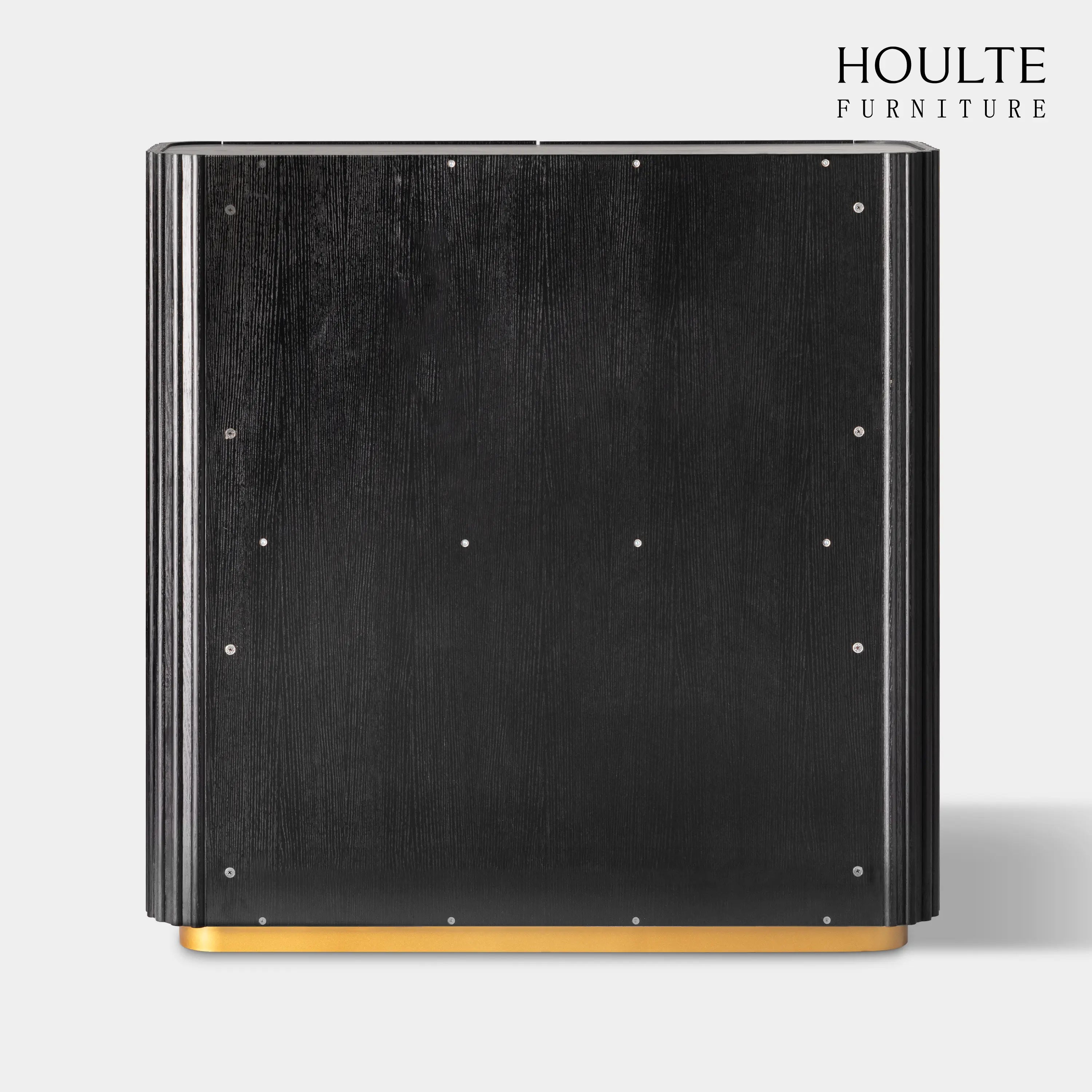 Holton 47"H Eichenholz-Aufbewahrungsschrank