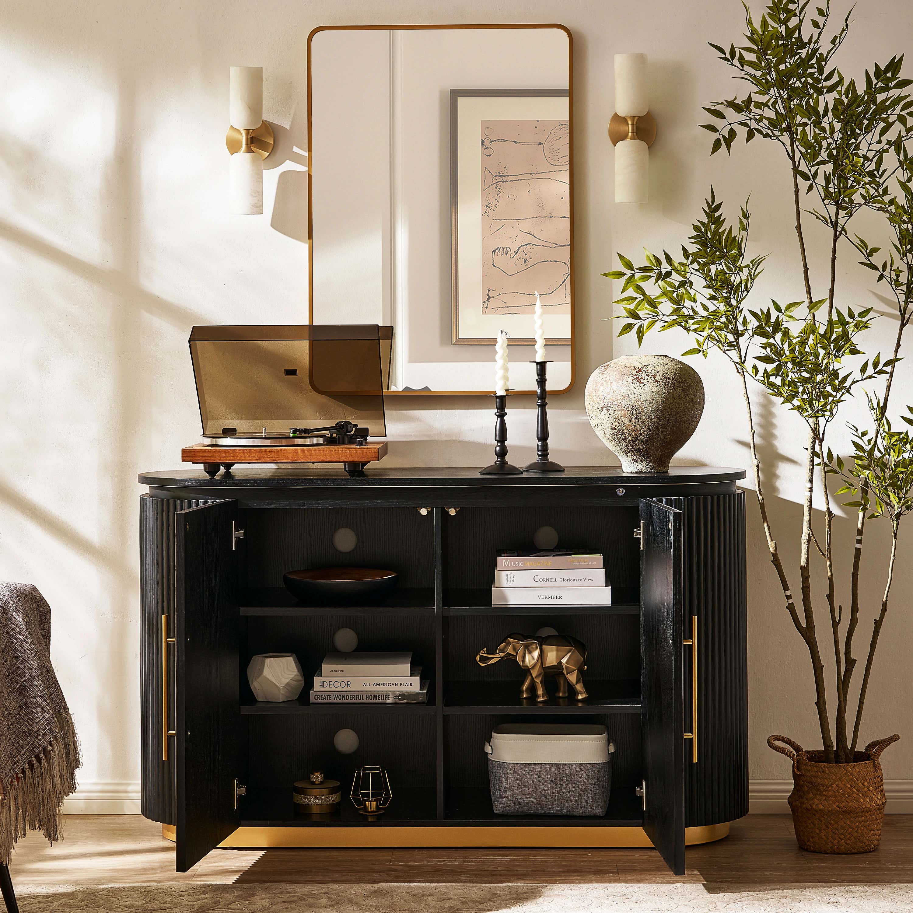 Holton Oak Sideboard 56"W