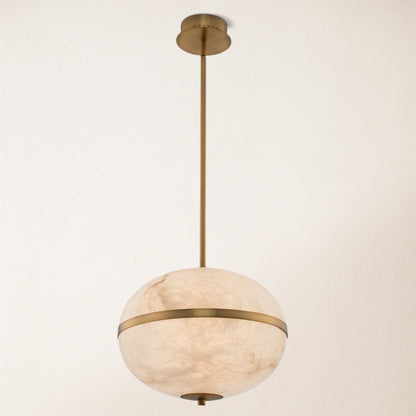 Dadaly Alabaster Small Art Canterbury LED-Mini-Pendelleuchte, 25,4 cm
