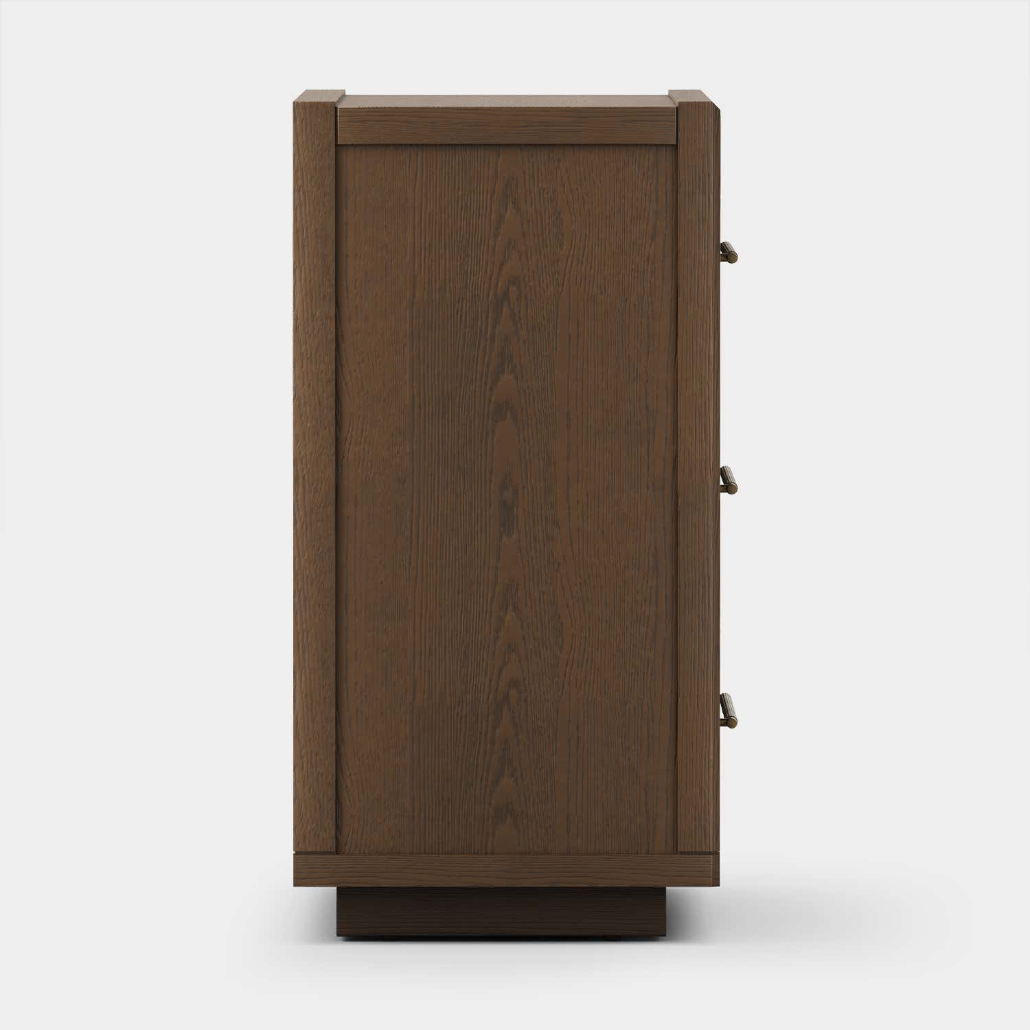 Alvar 31,5″ Eichenkommode mit 3 Schubladen