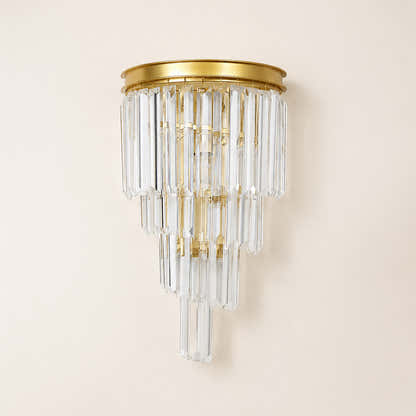 Oryana Crystal Icicle Wall Sconce 9.8"