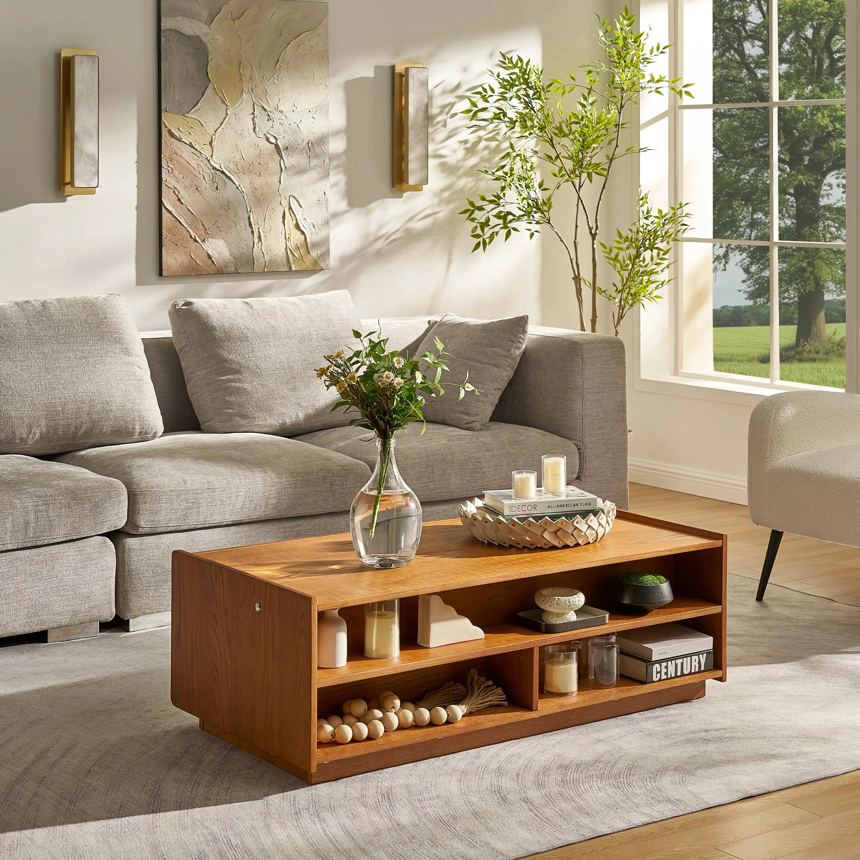 Couchtisch aus Eiche Devon, 120 cm breit