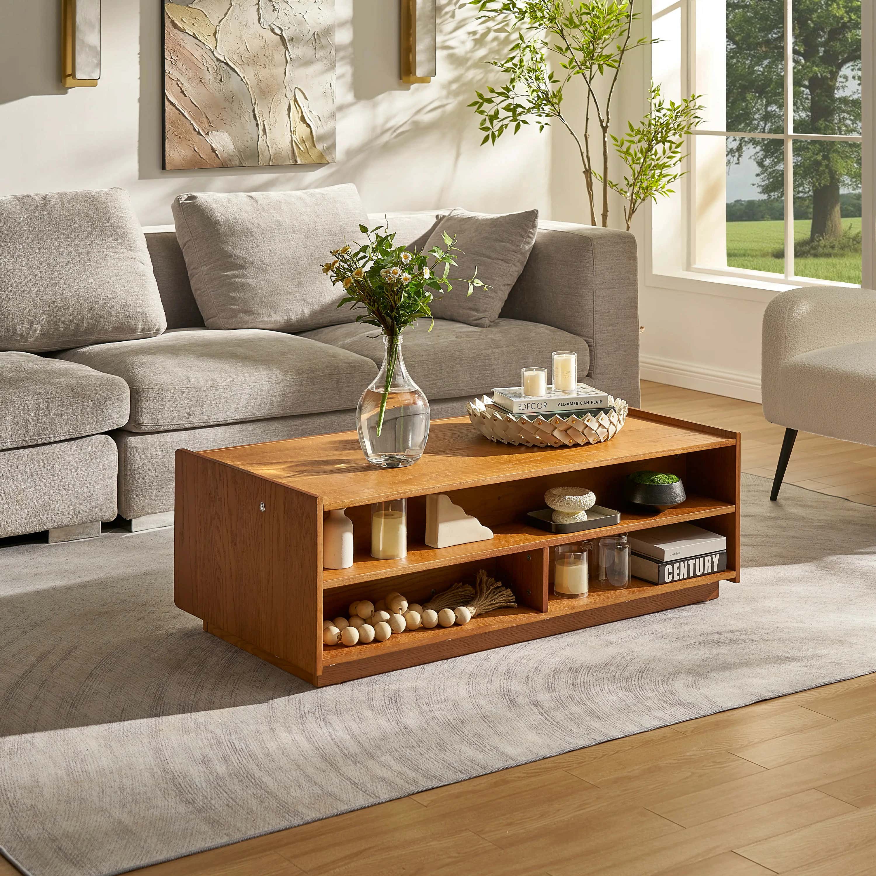 Devon Oak Coffee Table 48" W