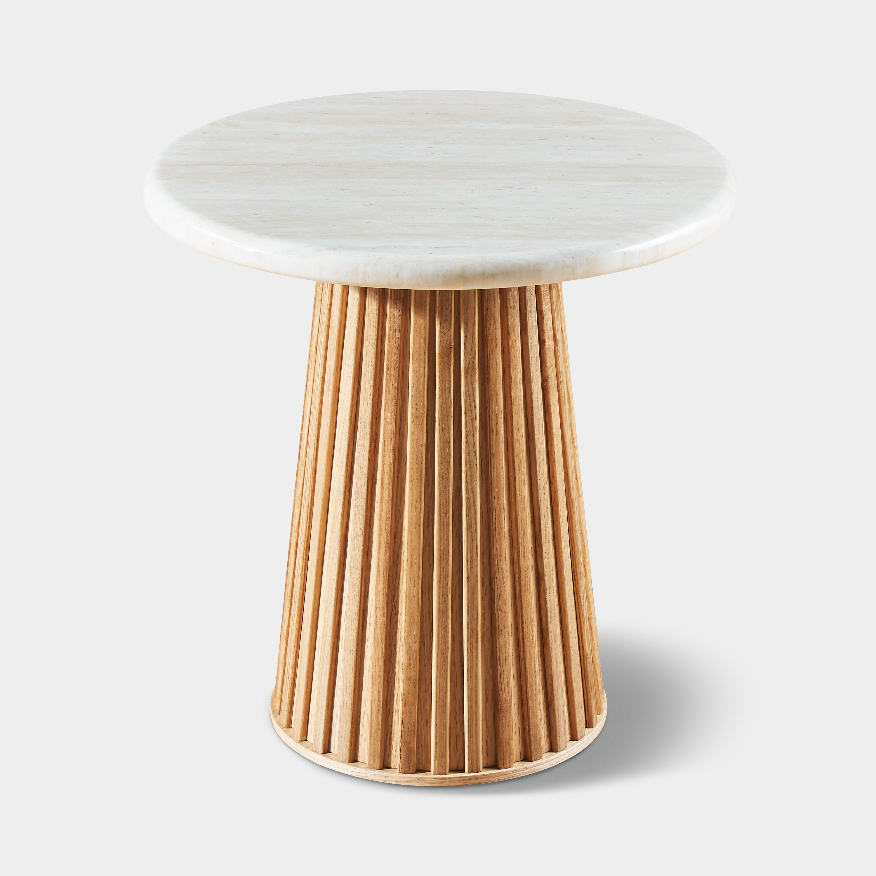 Emery Sintered Stone Side Table 20"W