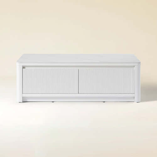 Celia Burnt Stone Coffee Table 47"