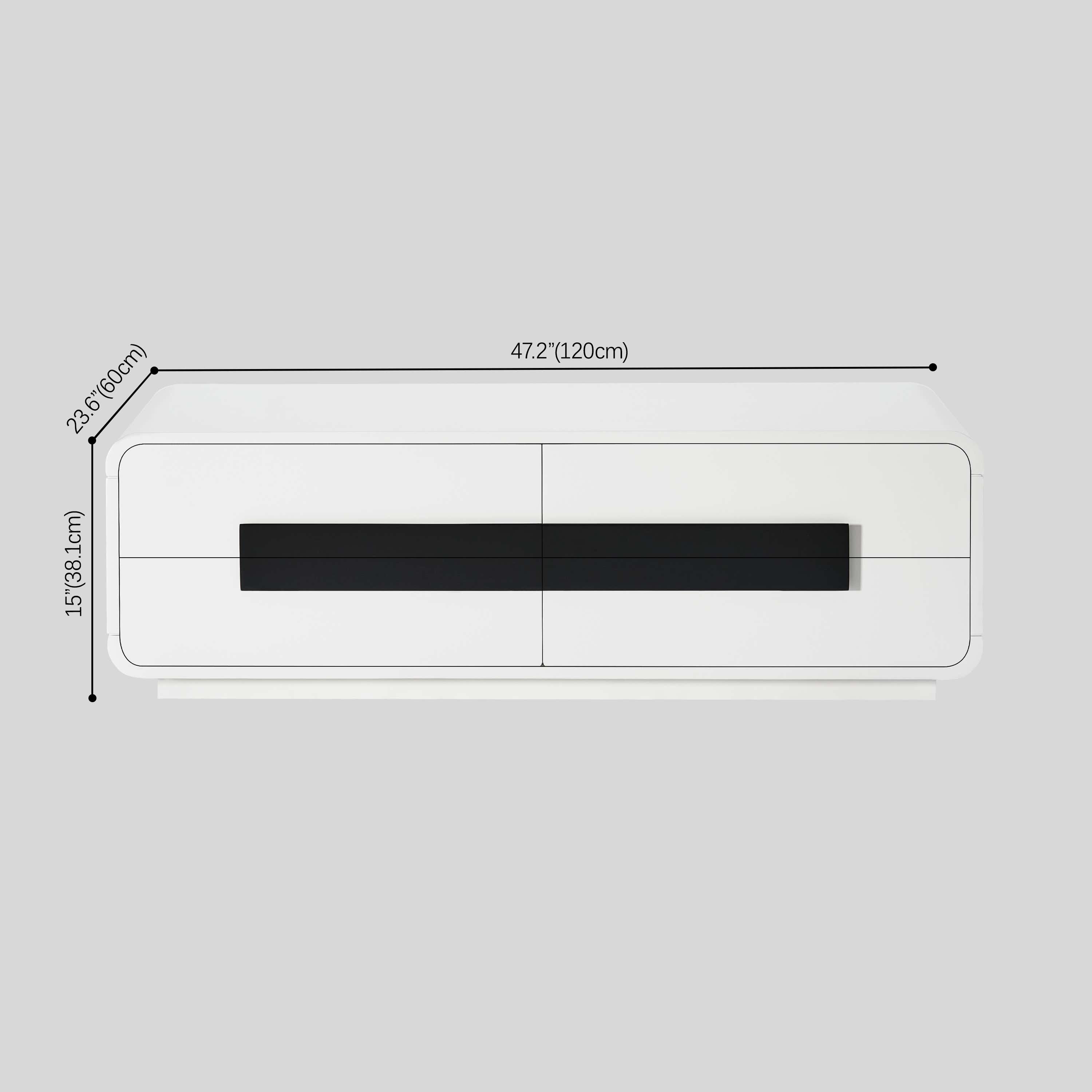 Soren Media Console And Coffee Table Set