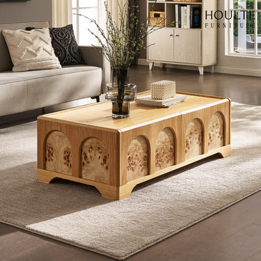 Couchtisch Aurora aus Eiche, 119,4 cm