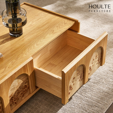 Couchtisch Aurora aus Eiche, 119,4 cm