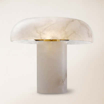 Dadaly Modern Alabaster Mushroom Table Lamp 9.8"H