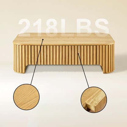 Elden Oak Coffee Table 48"W