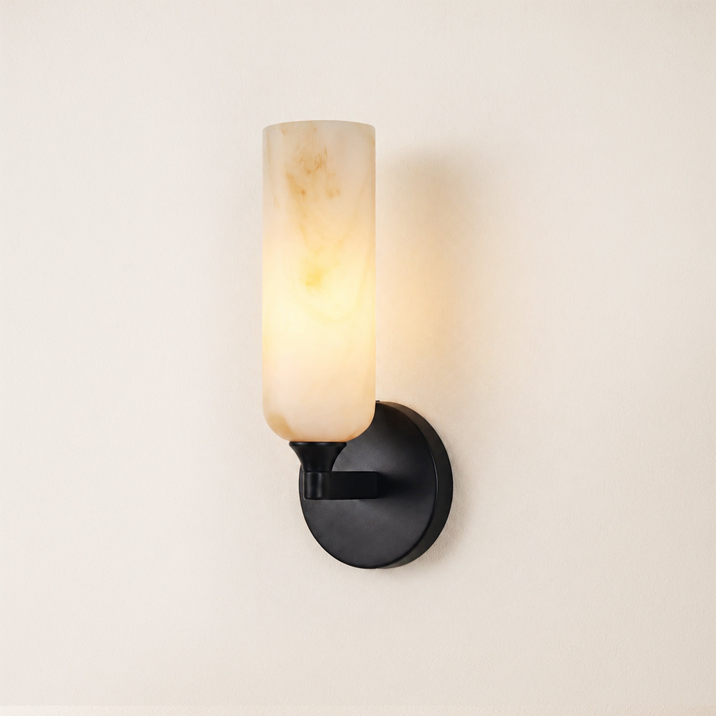 Axis Resin Alabaster Texture Wall Sconce 12