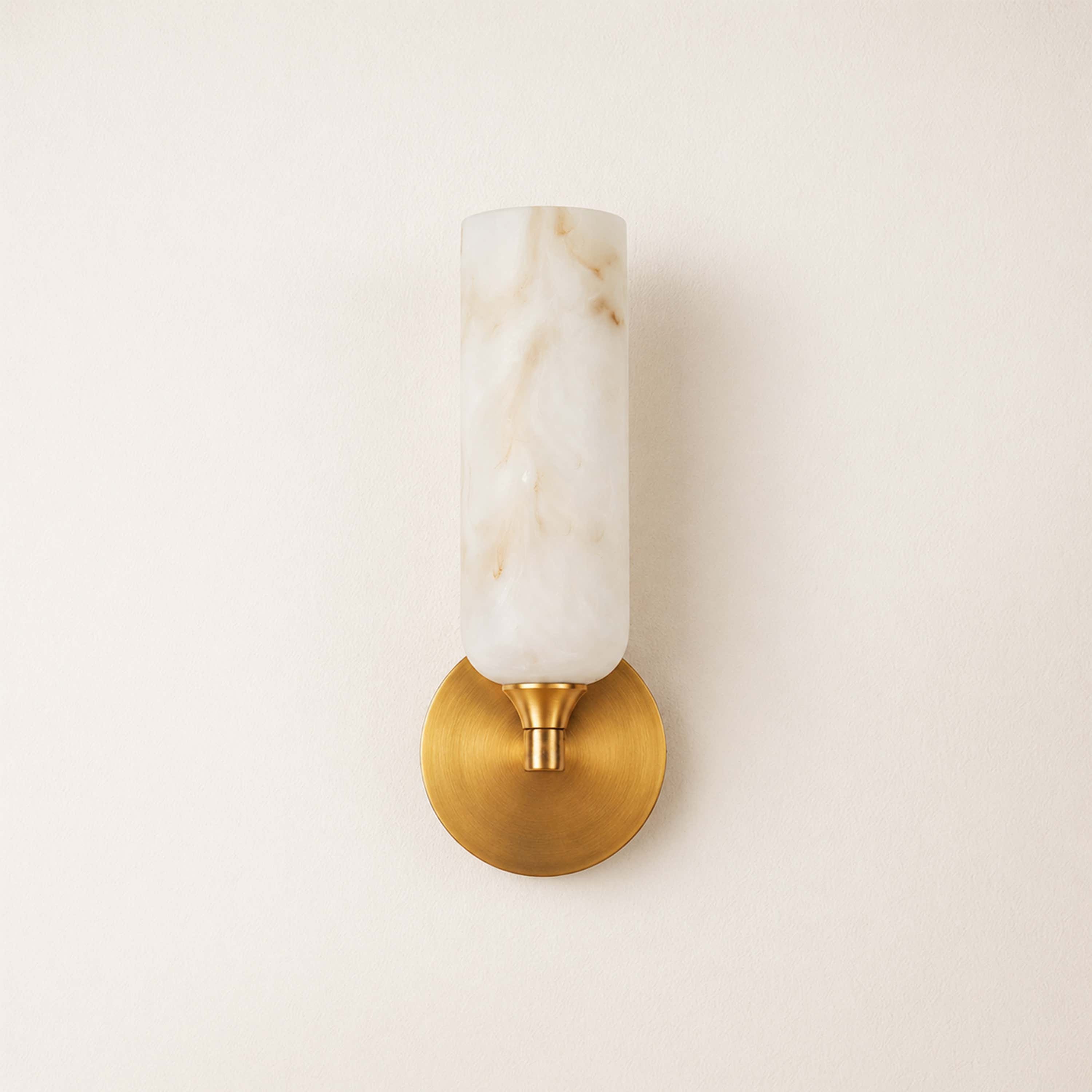 Axis Alabaster-Wandleuchte 12"