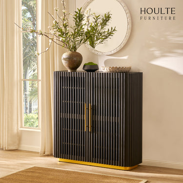 Holton 47"H Eichenholz-Aufbewahrungsschrank