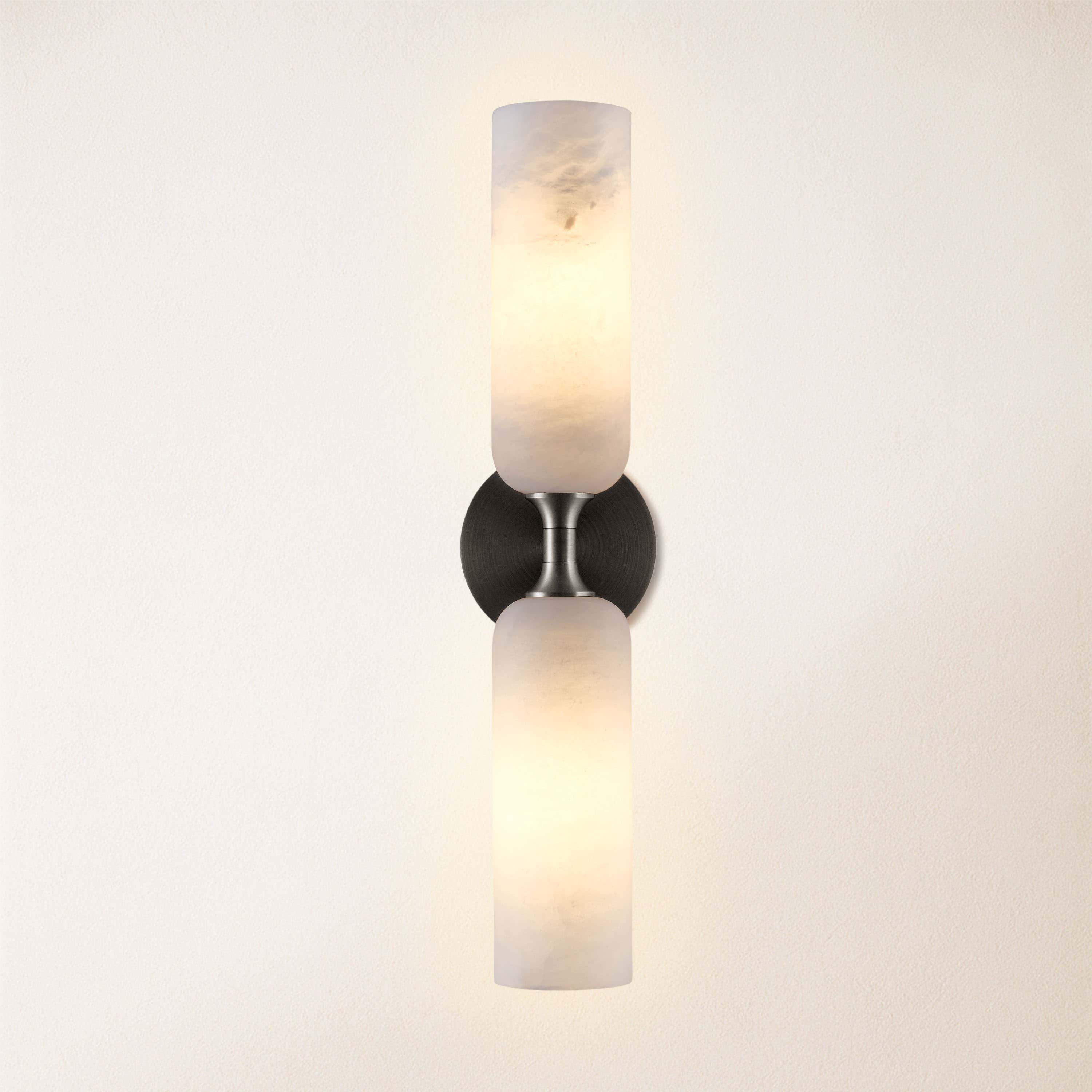 Axis Alabaster Wall Sconce 19.6"H