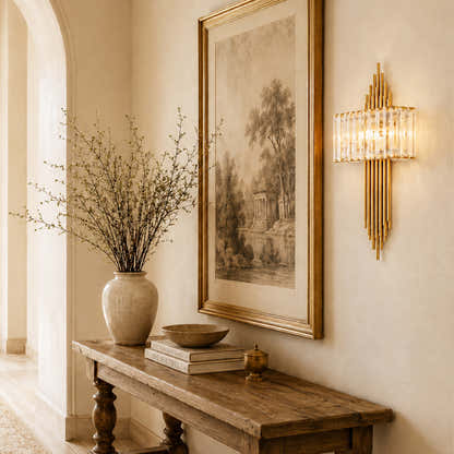 Oriana Crystal Wall Sconce 14.6"