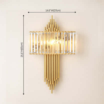 Oriana Crystal Wall Sconce 14.6"