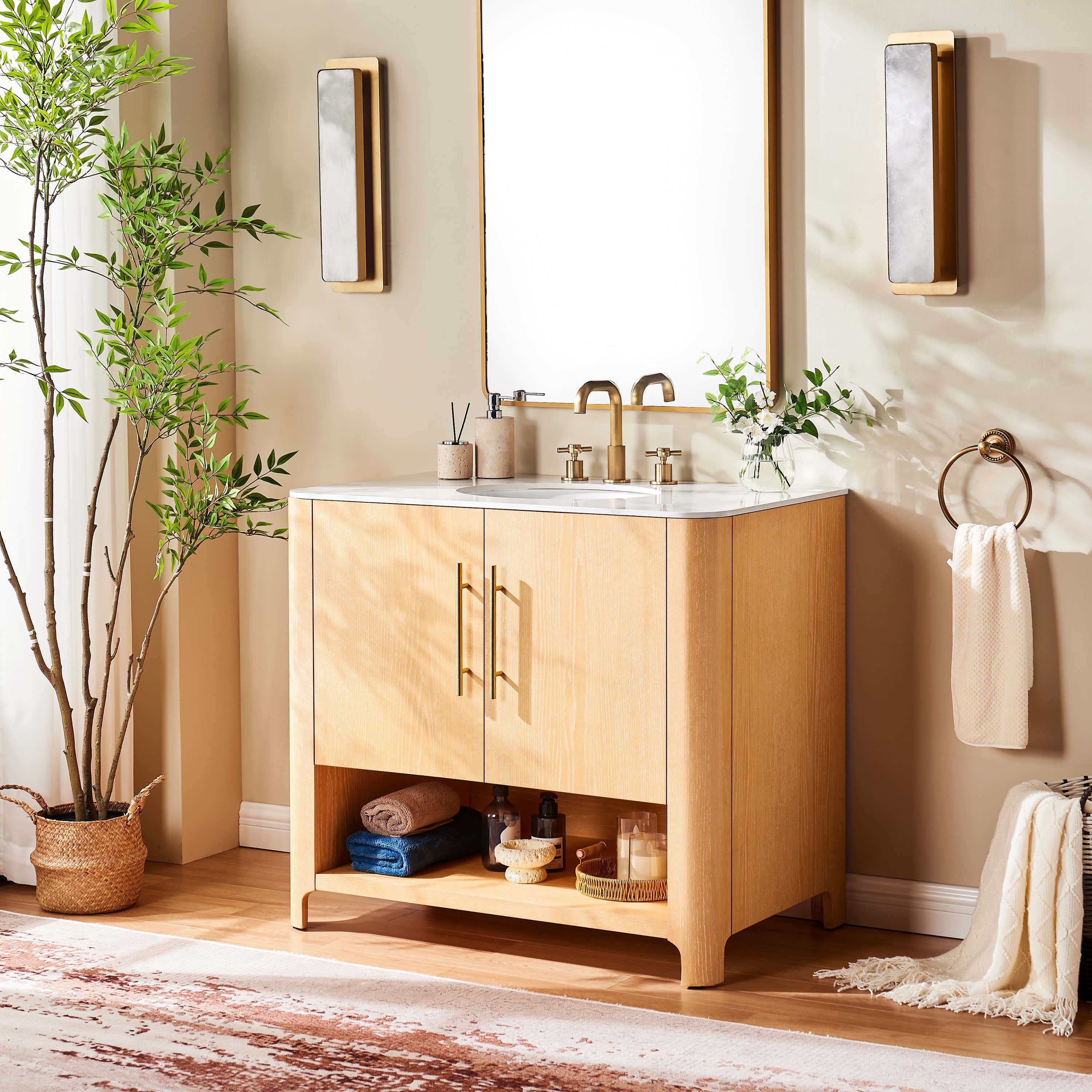 Jude Badezimmerwaschtisch, 92 cm breit