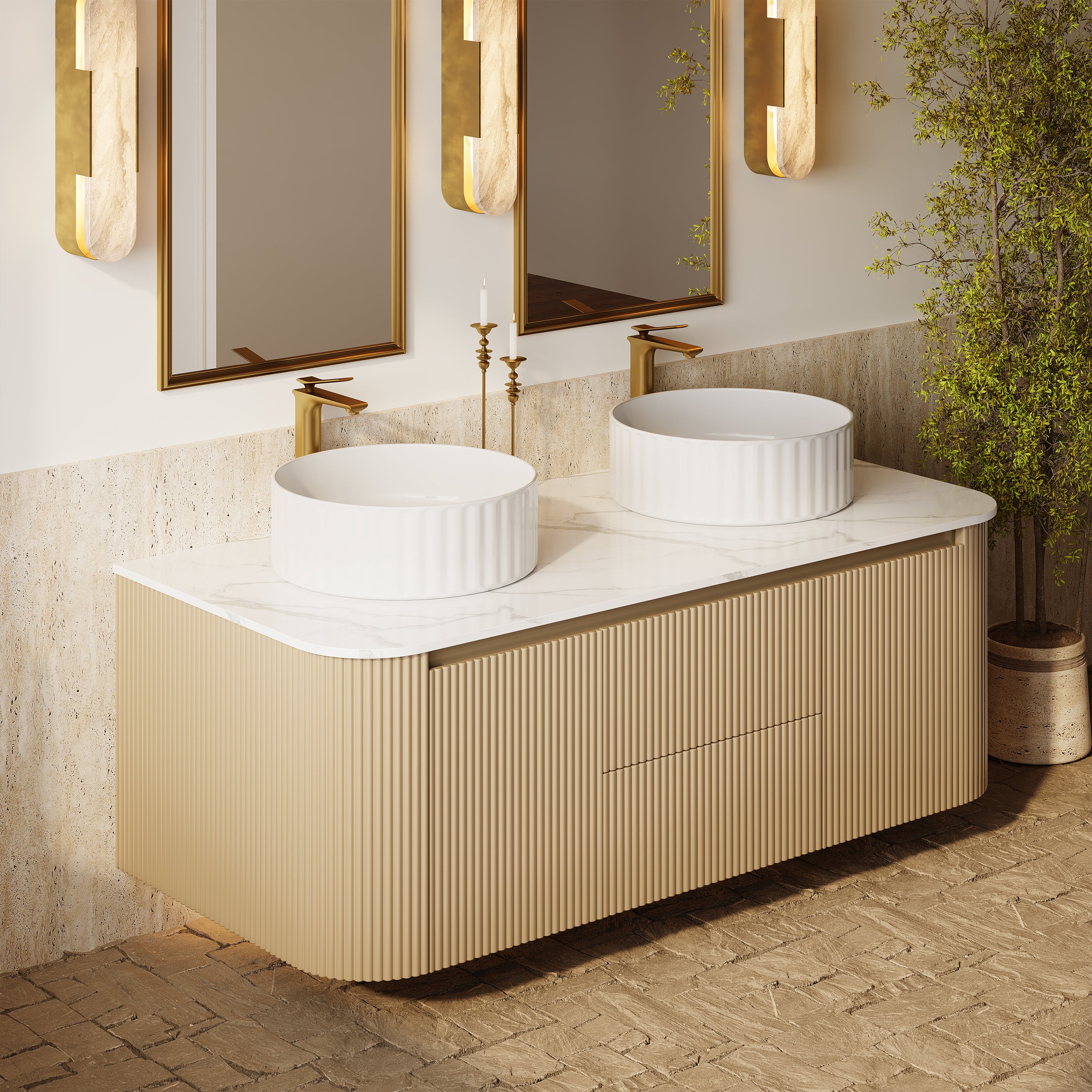 Rowan Bathroom Vanity 47.6"W