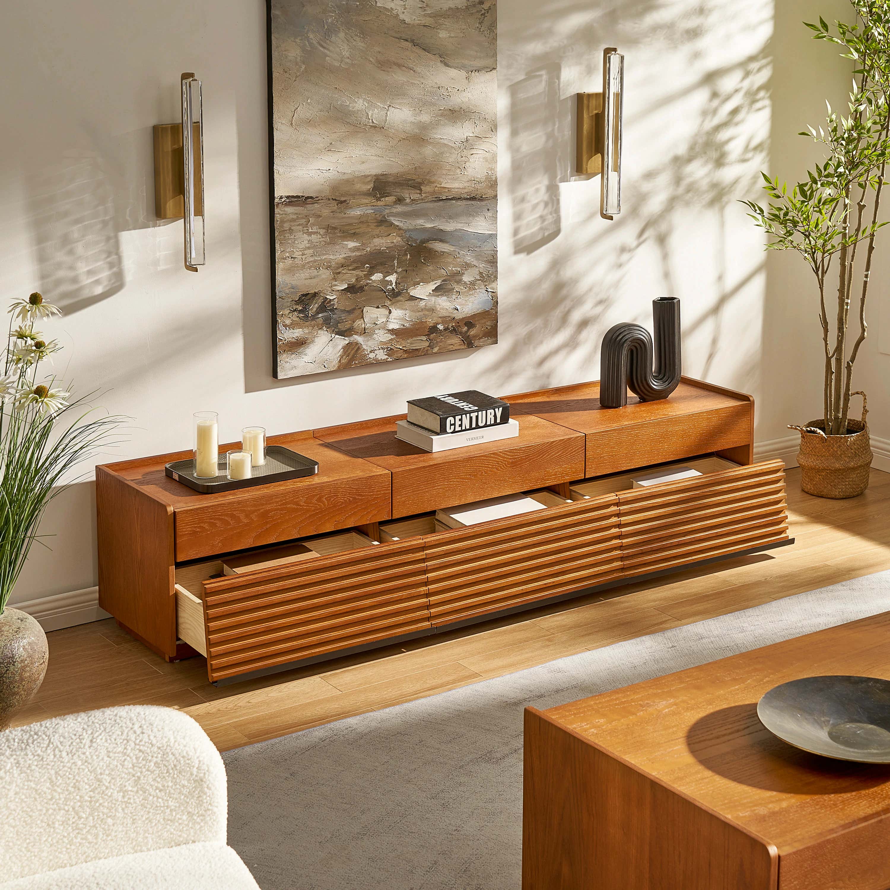 Devon Oak Medienkonsole 70,8"