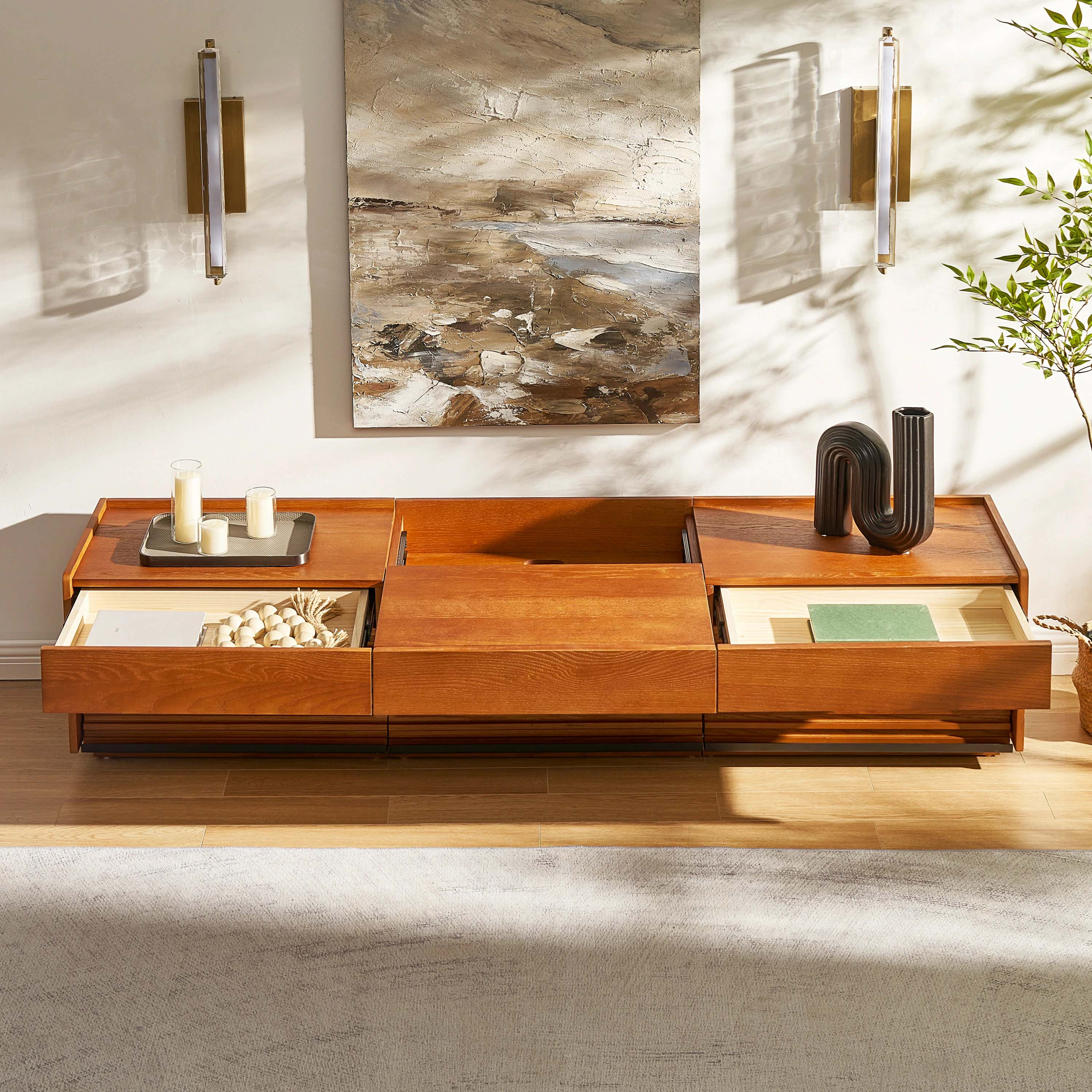 Devon Oak Medienkonsole 70,8"