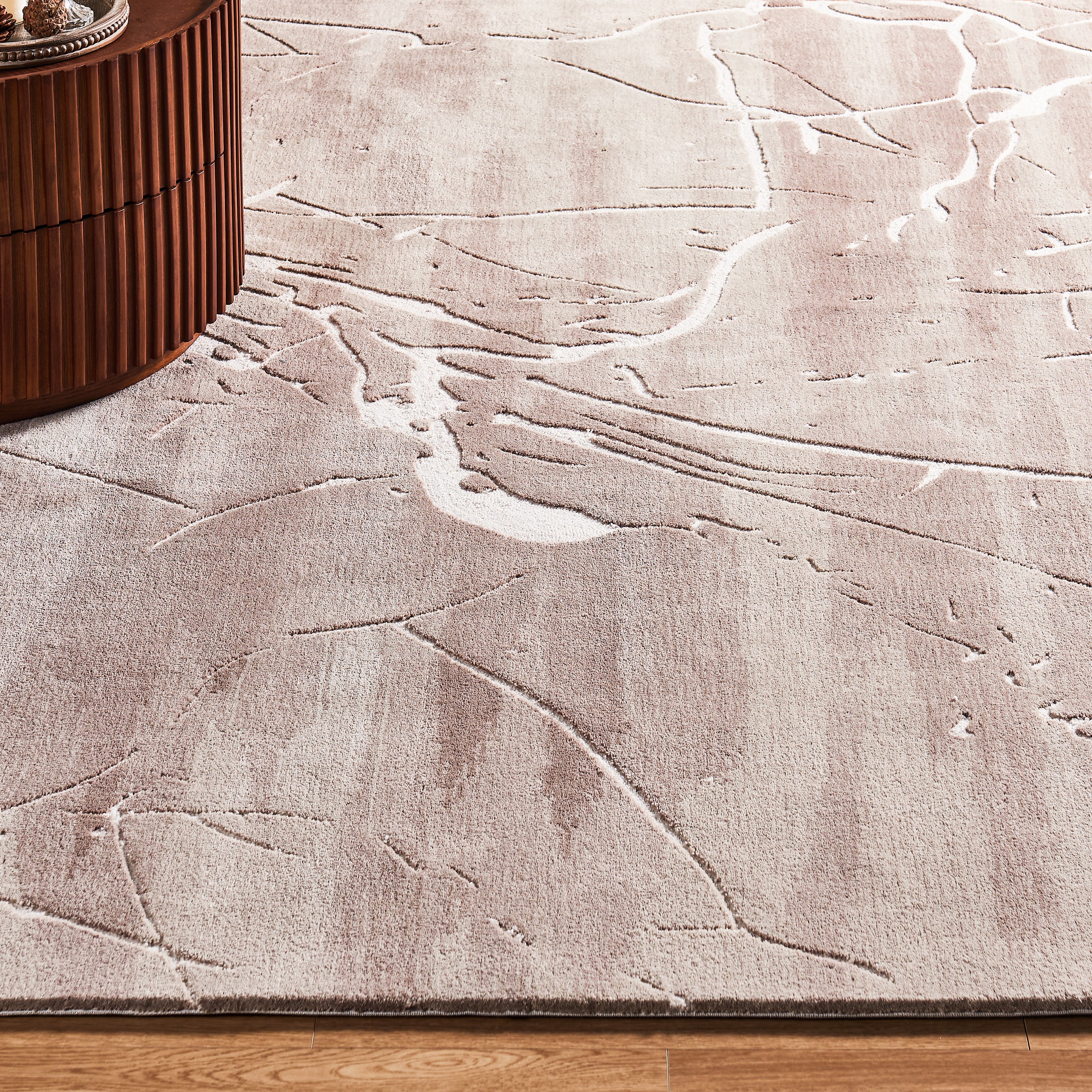 Caspian Marble Wool-Blend Rug