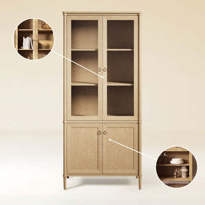 Maison Bookcase with Cabinet