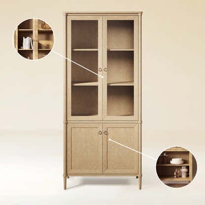 Maison Bookcase with Cabinet