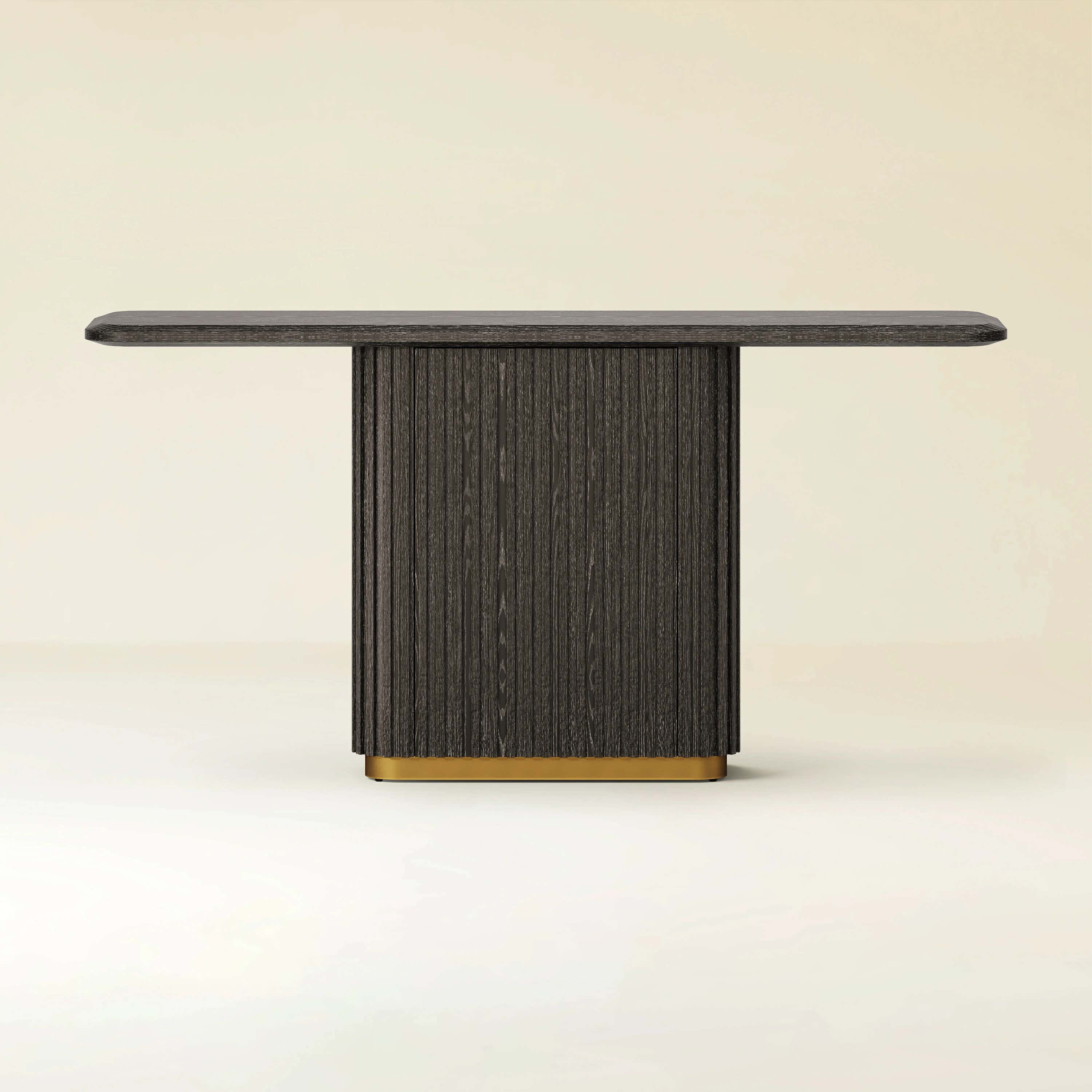 Holton Pedestal Console Table 60"