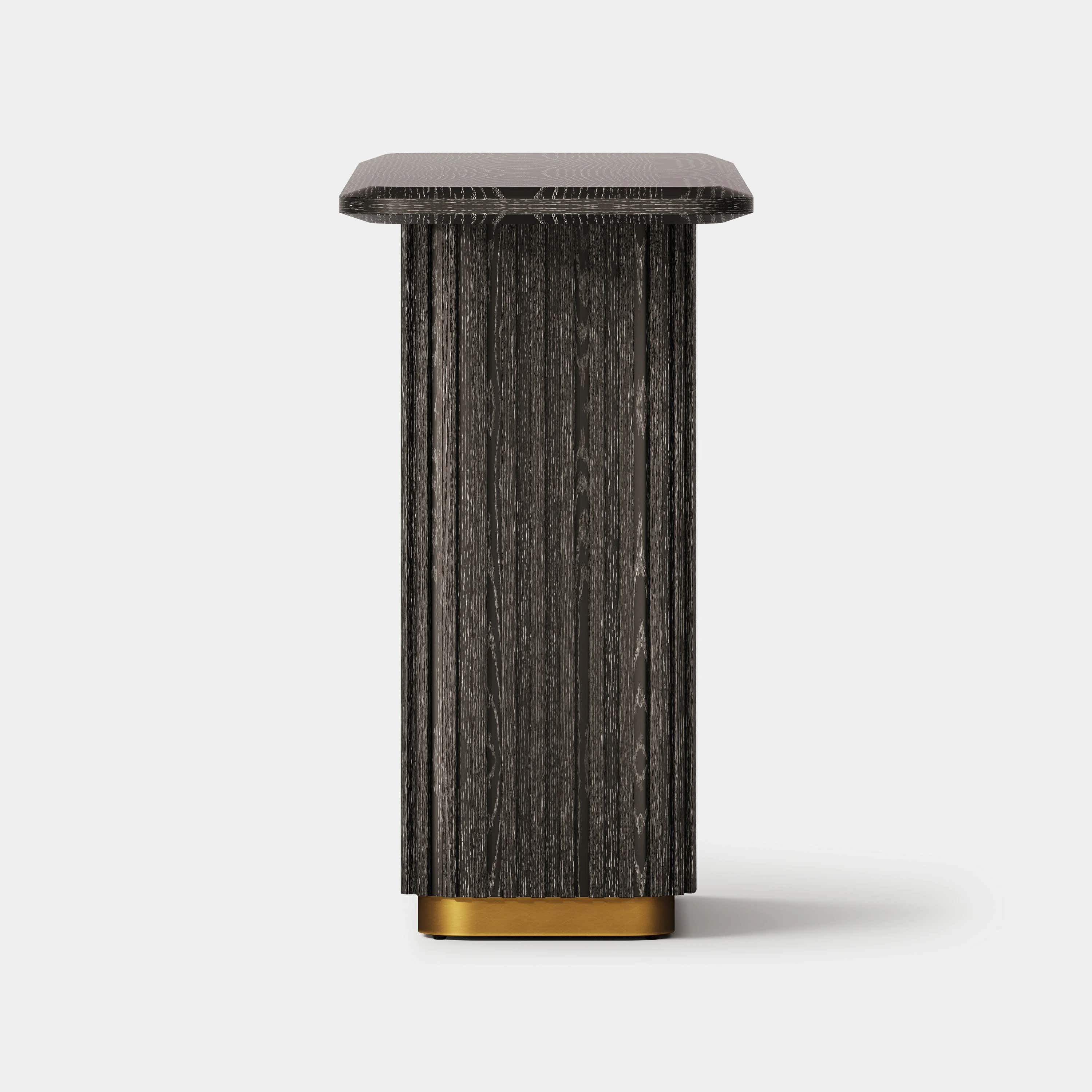 Holton Pedestal Console Table 60"