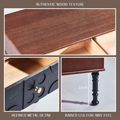 Marais 2-Drawer Storage Coffee Table 47"