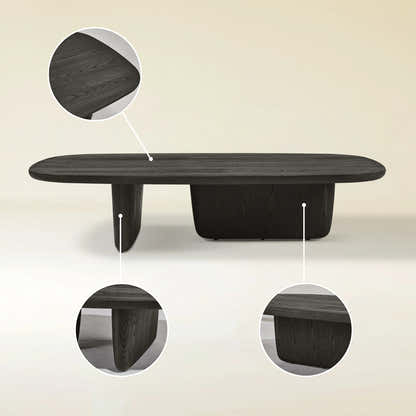 Orbit Elm Rectangular Coffee Table 57"