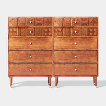Rive Gauche Poplar 62.9" Solidwood Sideboard