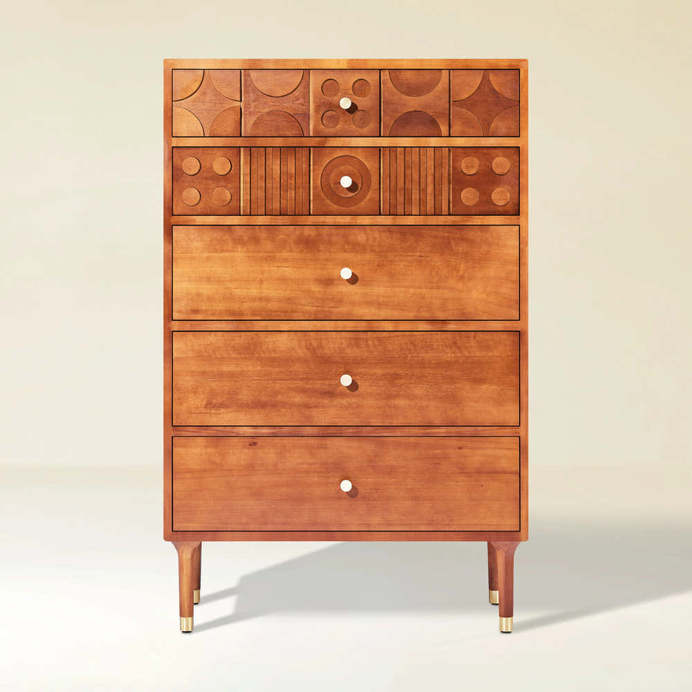 Rive Gauche Poplar Solidwood Drawer 31"W