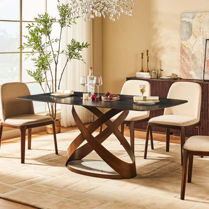 Koda Sintered Stone Rectangular Dining Table 71"