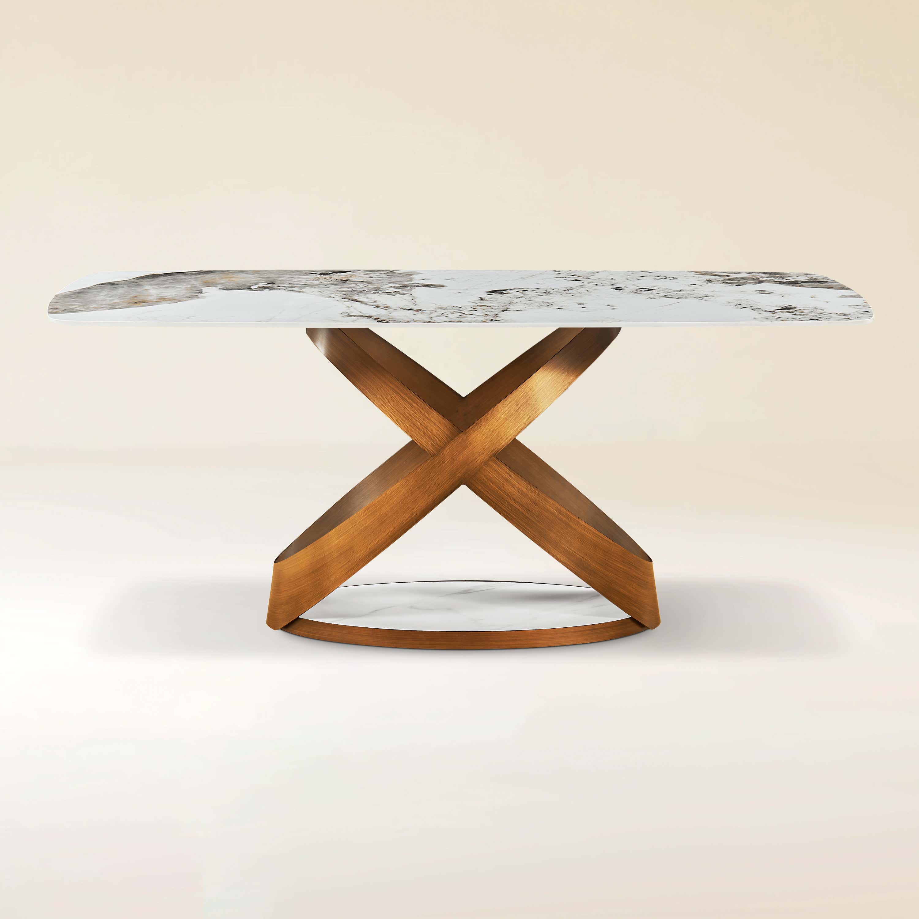 Koda Sintered Stone Rectangular Dining Table 71"