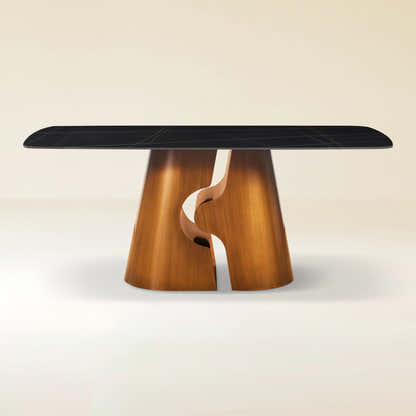 Synergy Sintered Stone Rectangular Dining Table 71"