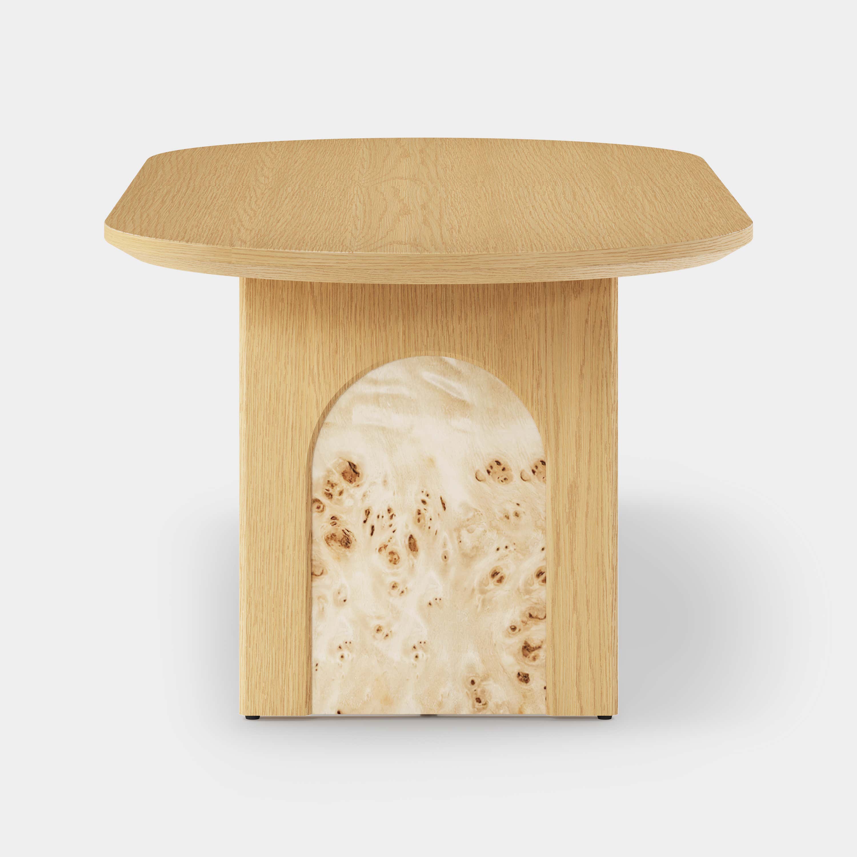 Aurora Oak Dinning Table 63”