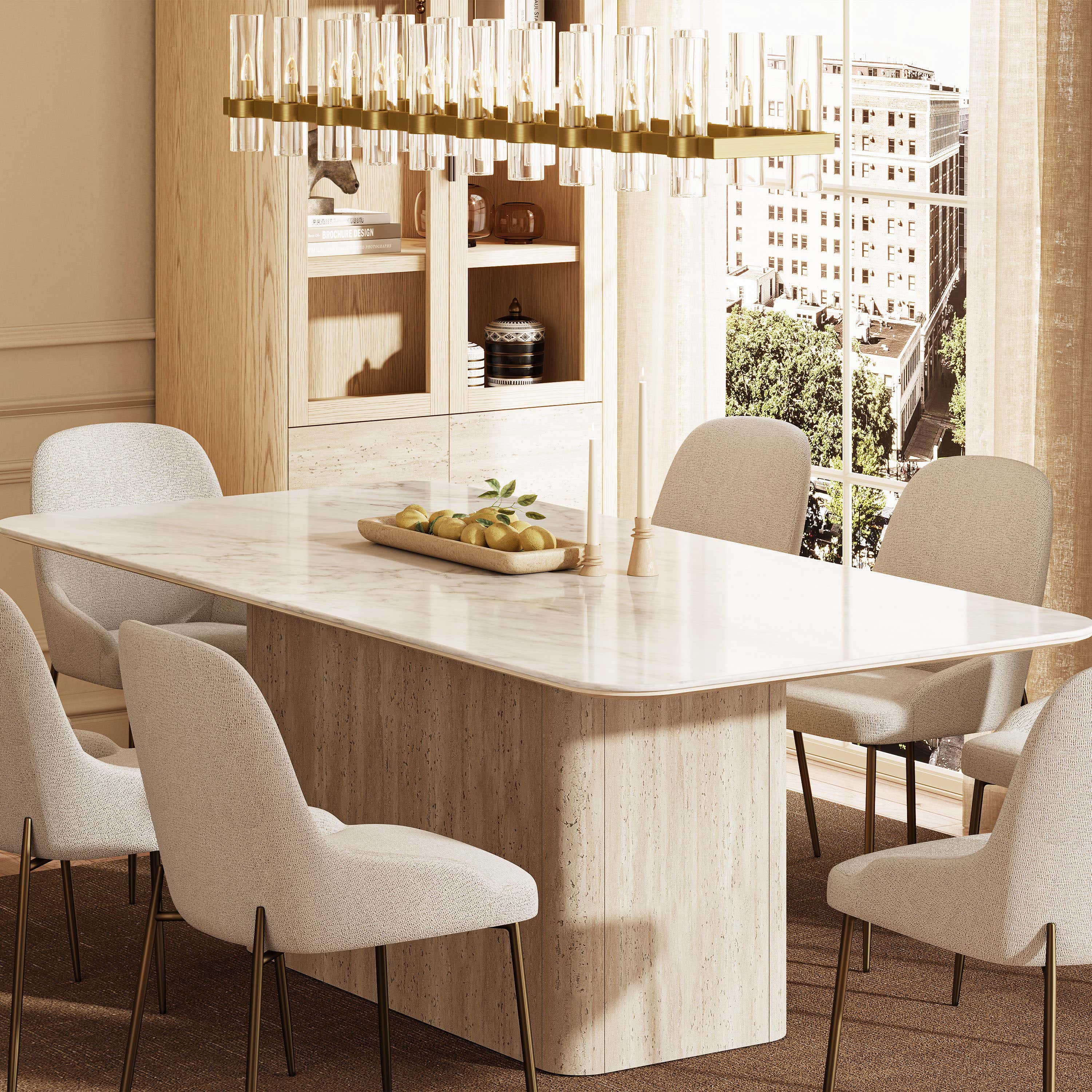 Tivoli Dining Table 84"W