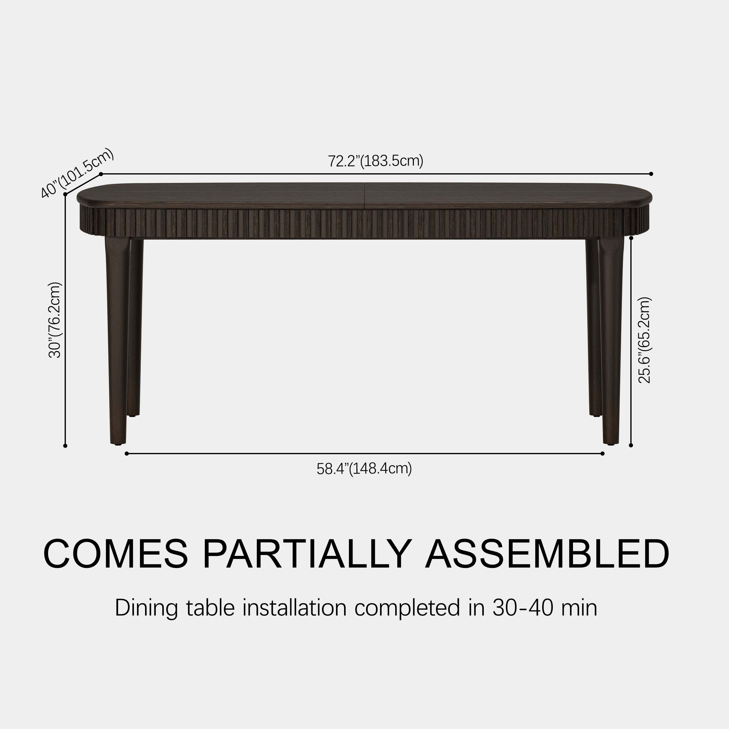 Riverton Extendable Dining Table 72" To 92"