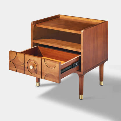 Rive Gauche Oak Nightstand 20"W