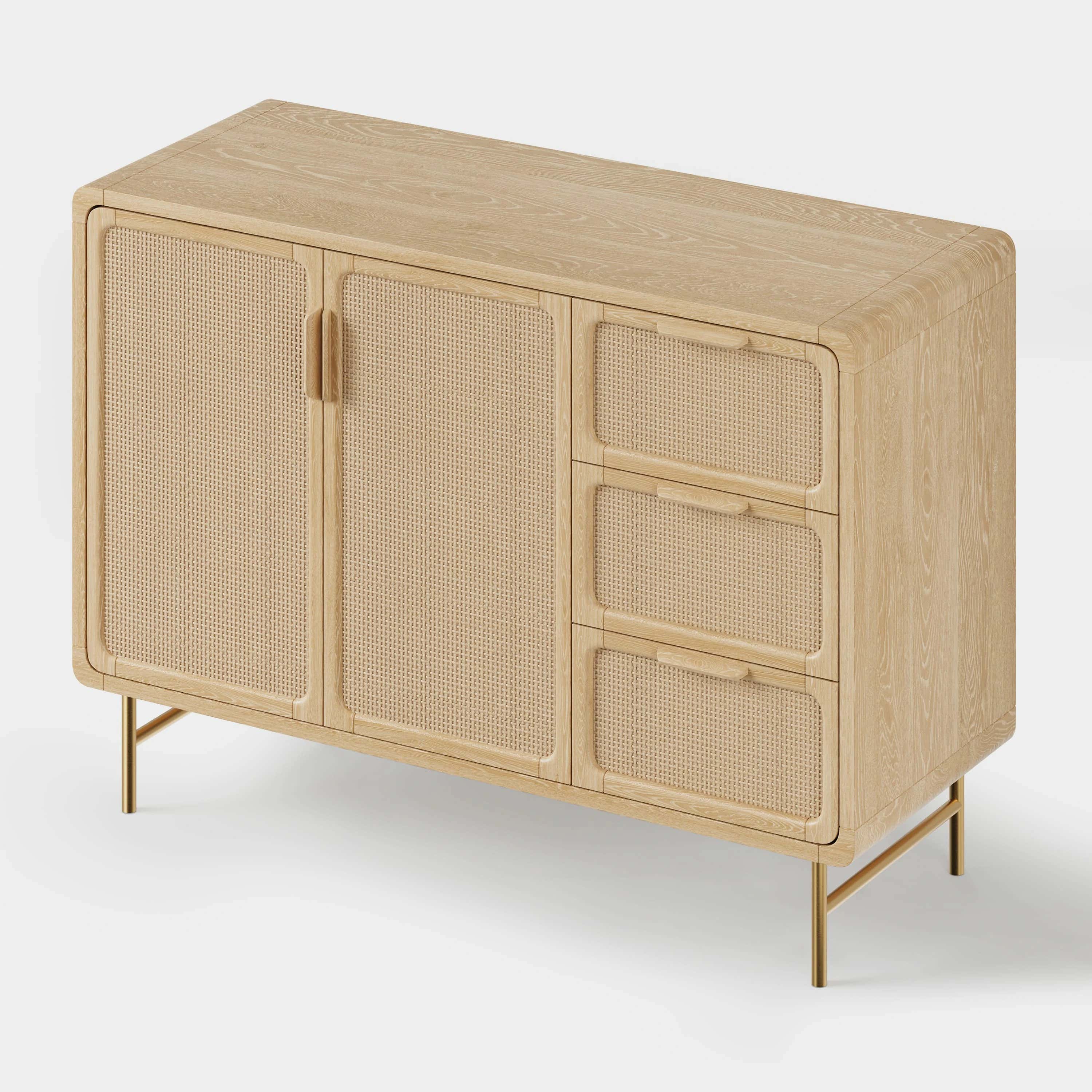 Ventura Rattan Sideboard 50"W